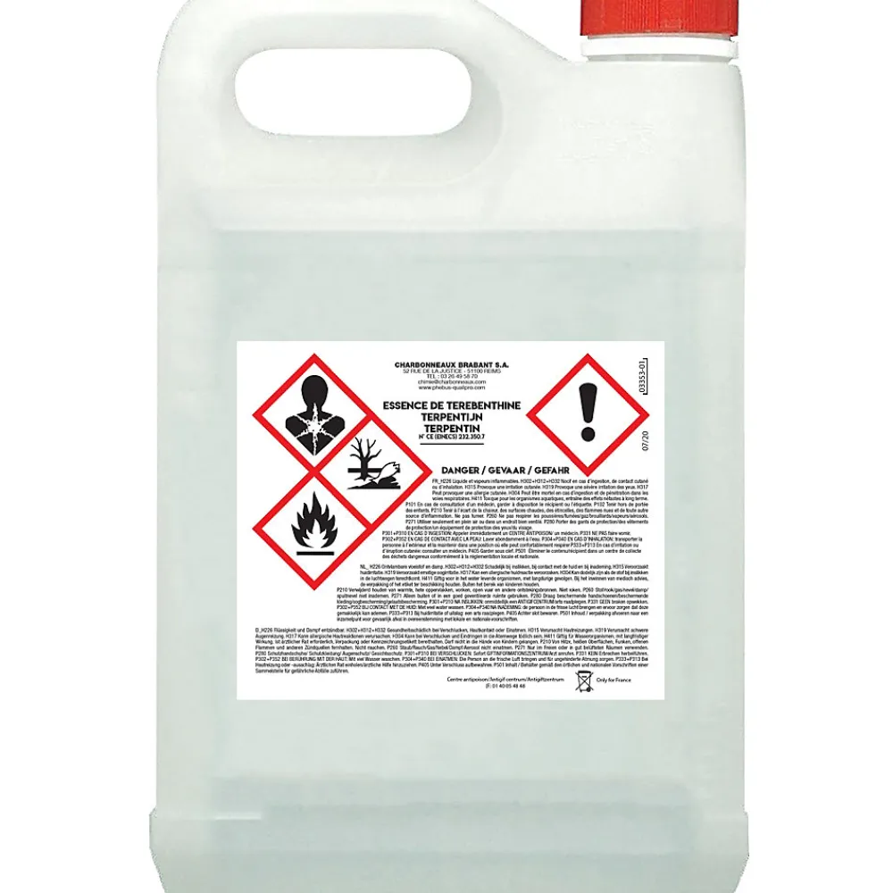 Essence de térébenthine pour traiter Phébus 5L>Phebus Hot
