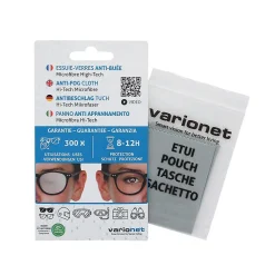 Essuie-verres anti buée 15 X 18 cm Efficace 12h et 300 Utilisations x 5><noscript><img width=