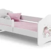 FALA lit d'enfant avec balustrade 140x70 Fille avec licorne>Kobi Outlet