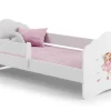 FALA lit enfant avec barreau 160x80 Fille avec ailes>Kobi Discount