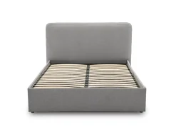 Best Mobilier Goyave - lit coffre - 140x190 - en tissu - sommier inclus -* Lit Coffre