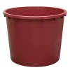 Gilac Grand Baquet rond renforcé 500 litres Bordeaux* Seau, Bassine, Récipient De Ménage