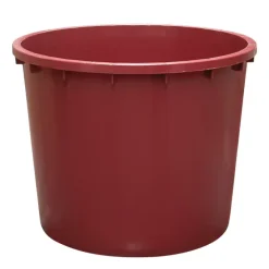 Gilac Grand Baquet rond renforcé 500 litres Bordeaux* Seau, Bassine, Récipient De Ménage