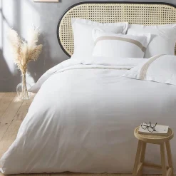 Housse de couette + 2 taies d'oreiller Laly - - Parure de couette 260 x 240>Douceur D'Intérieur Sale
