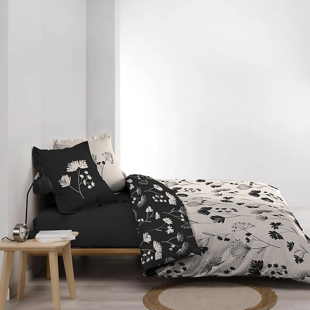 Housse de couette + 2 taies d'oreiller Iris - - Parure de couette 260 x 240>Douceur D'Intérieur Online
