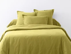 Eden Housse de couette + 2 taies 240 x 260 cm Passion jaune* Parure De Lit