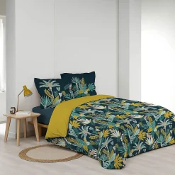 Housse de couette + 2 taies d'oreiller Guinea - - Parure de couette 240 x 220><noscript><img width=