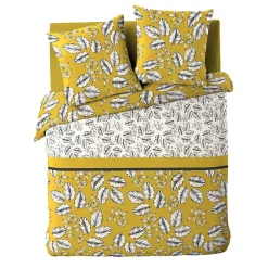 Housse de couette + 2 taies d'oreiller Marjolaine - 260 x 240 cm - - Parure de couette 260 x 240>Douceur D'Intérieur Hot