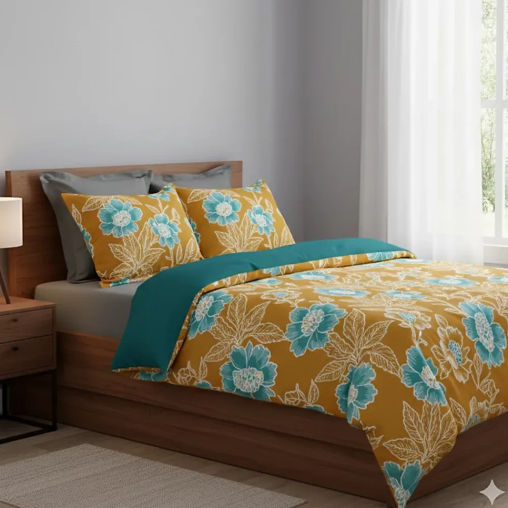 Eden Housse de couette + 2 taies Florelle* Parure De Lit
