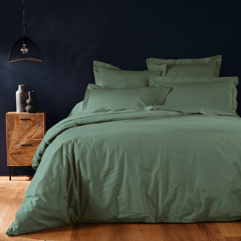 Douceur D'Intérieur Housse de couette 2 personnes 240x220 100% coton 57fils* Housse De Couette