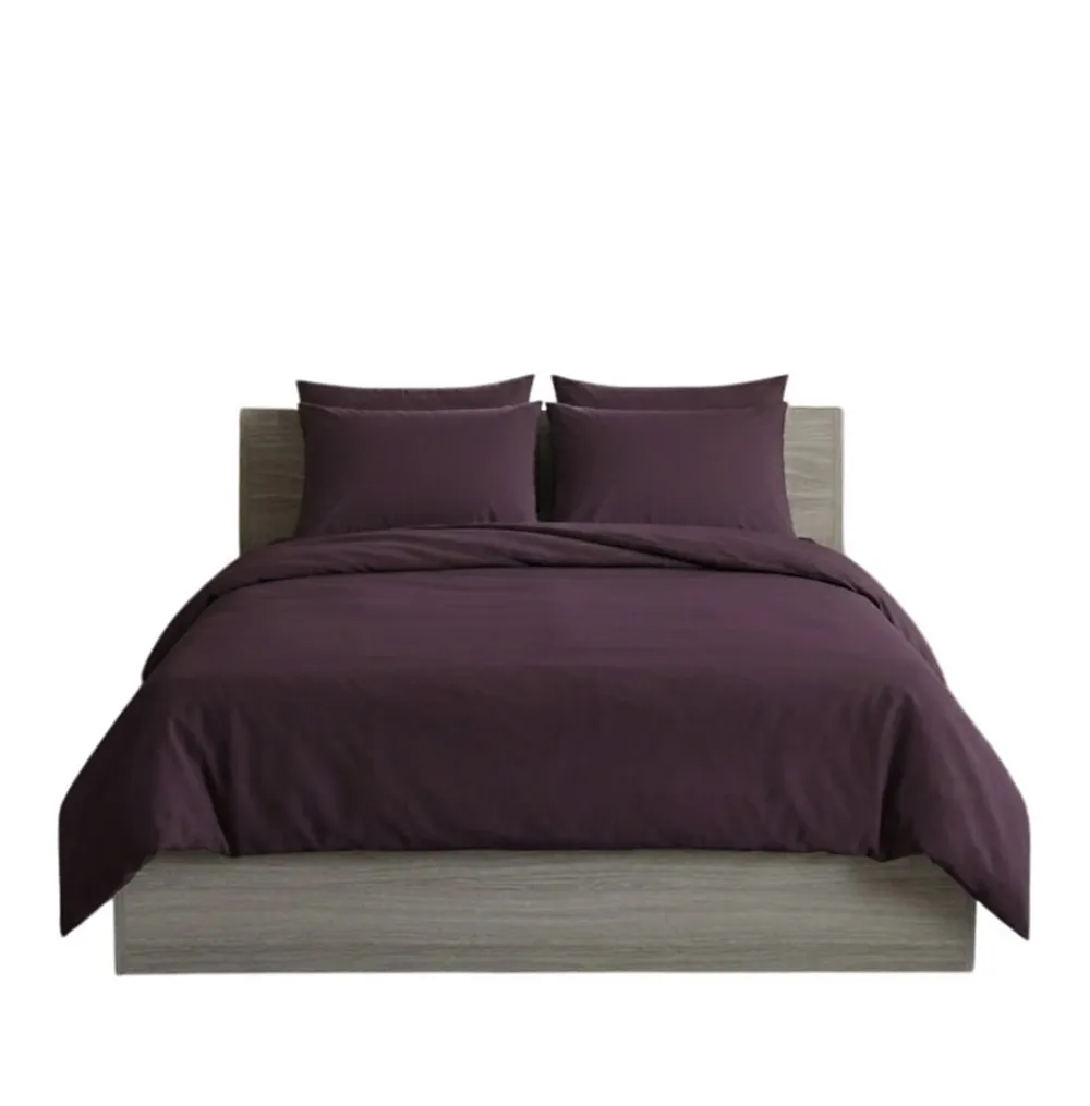 Housse de couette + taies en coton Passion>Eden Best