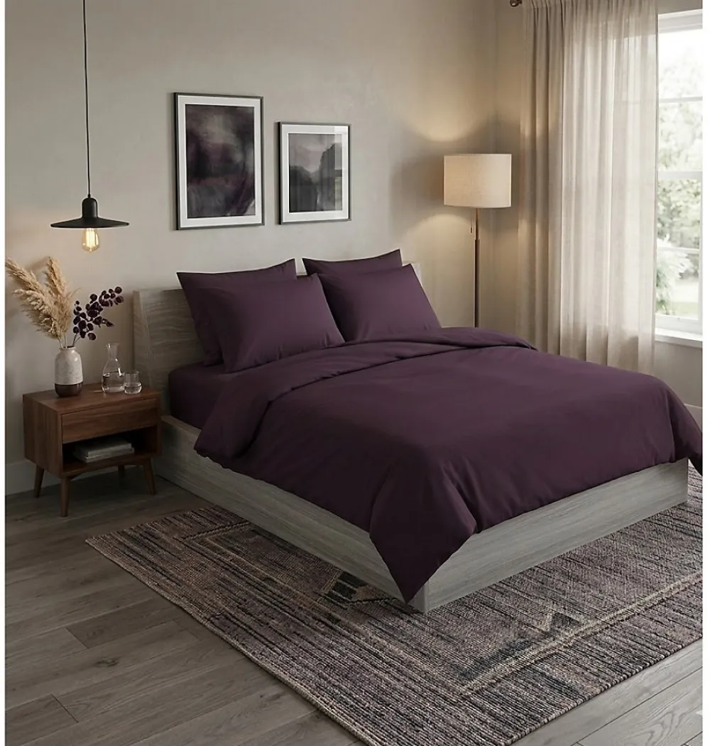 Housse de couette + taies en coton Passion>Eden Best