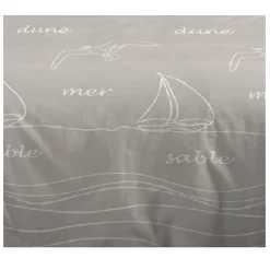 Housse de couette + taies 240x220cm Mer et Terre>Eden Best