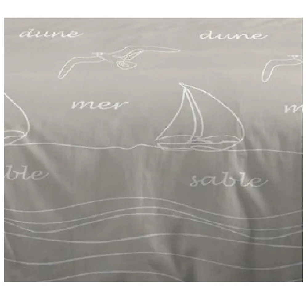 Housse de couette + taies 240x220cm Mer et Terre>Eden Best