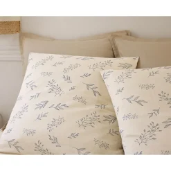 Housse de couette + taies gaze de coton 220 x 240 cm Liveo>Eden New