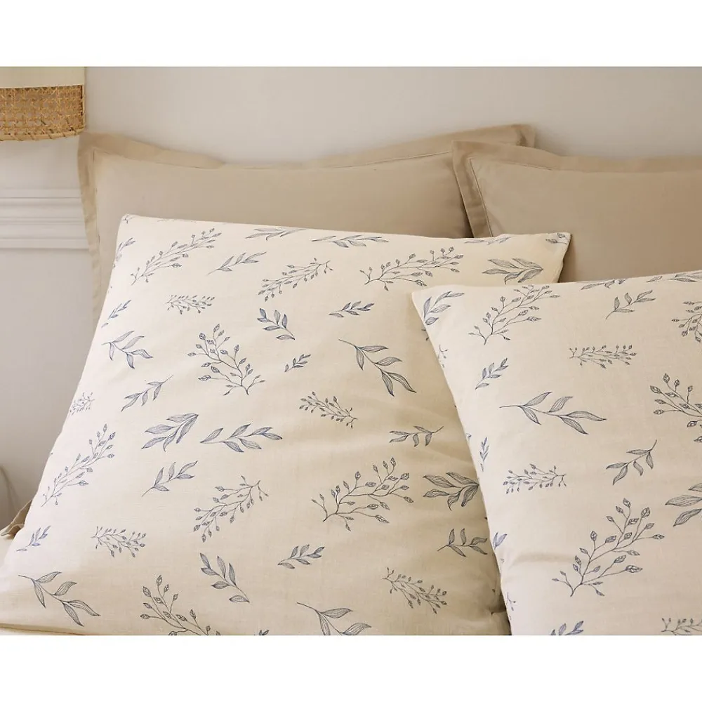 Housse de couette + taies gaze de coton 220 x 240 cm Liveo>Eden New