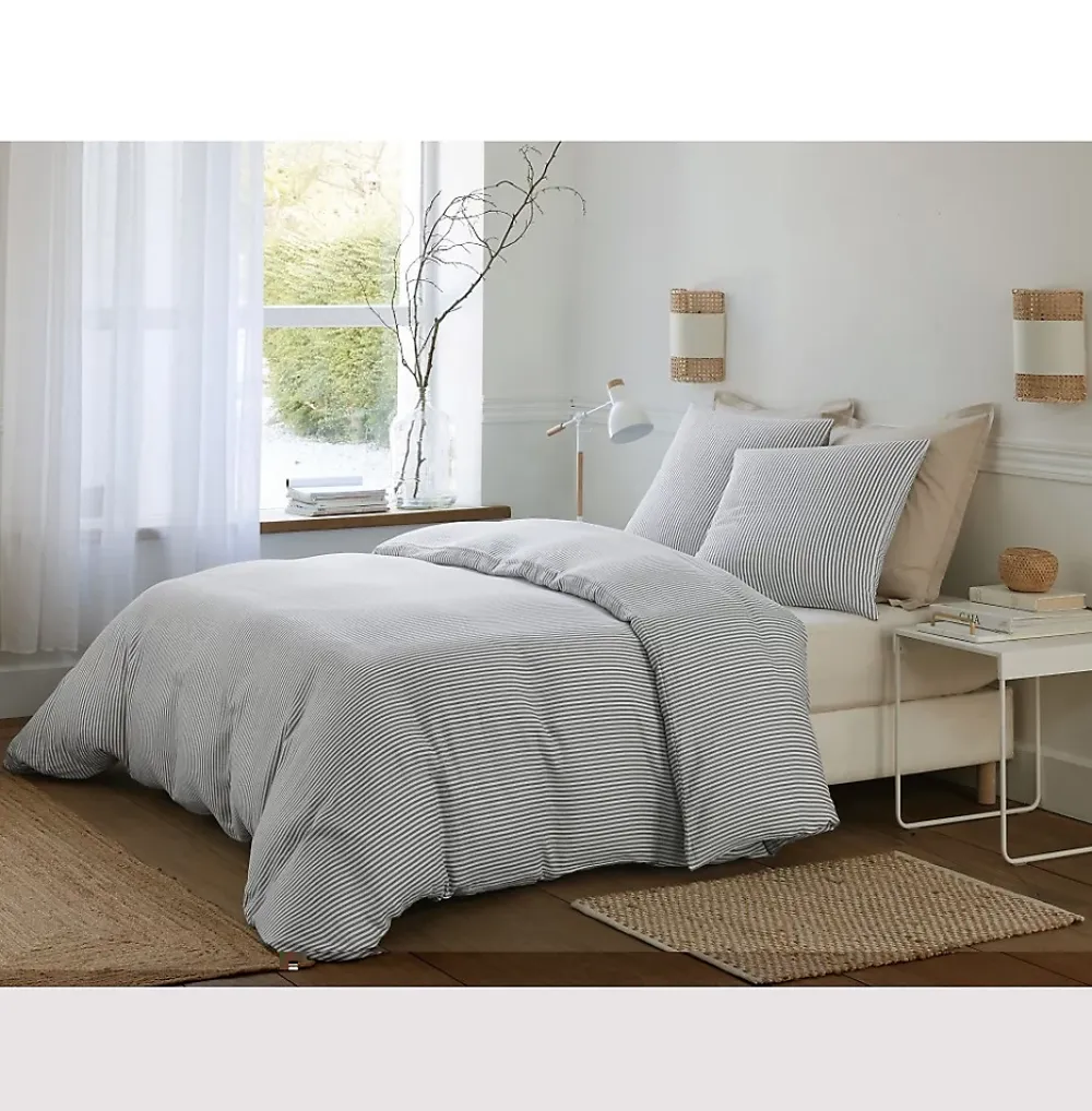 Eden Housse de couette + taies gaze de coton Soleis* Parure De Lit