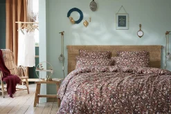 L'Effet Papillon Housse de Couette 240 x 220 cm CAPUCINE Camel* Housse De Couette