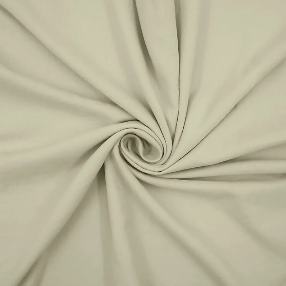 Housse de couette 240 x 220 cm microfibre unie lavée LIAM Ivoire 2 taies incluses>Douceur D'Intérieur Discount