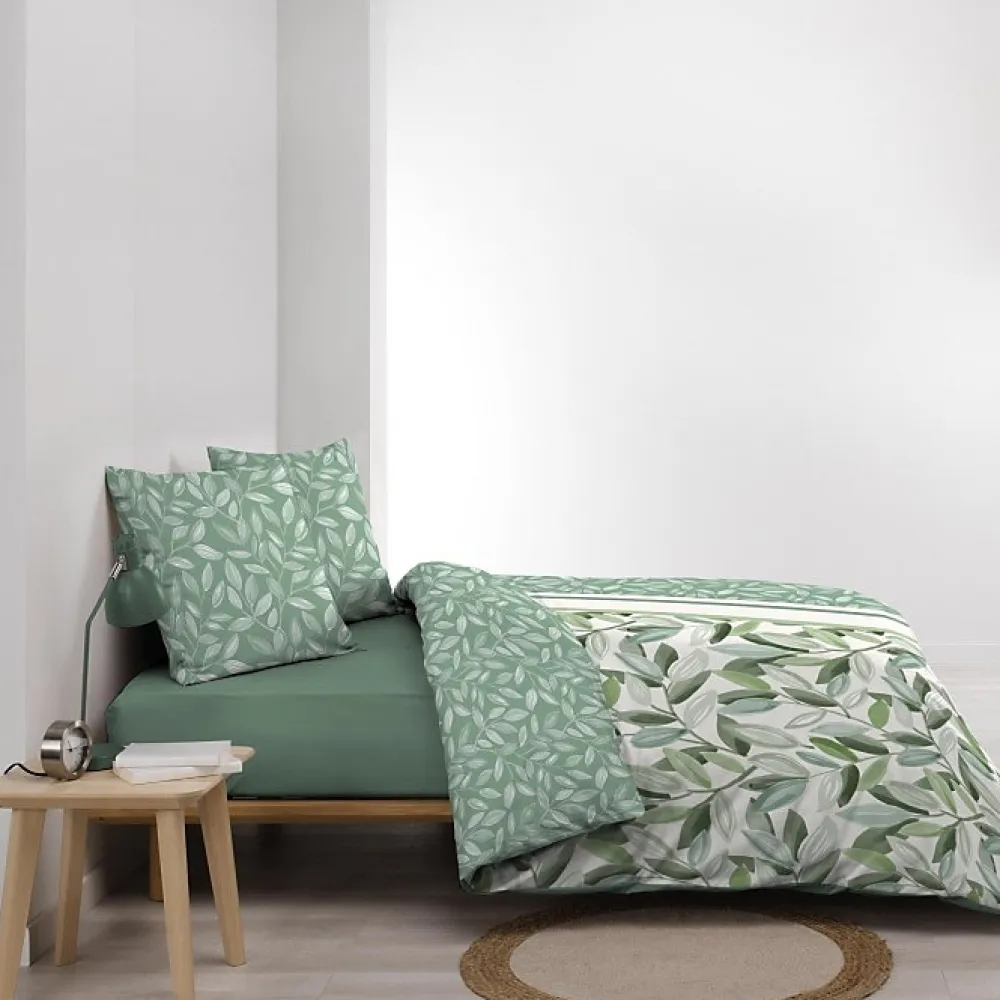 Housse de couette 240 x 220 cm coton 42 fils + 2 taies Eleonore>Douceur D'Intérieur Best