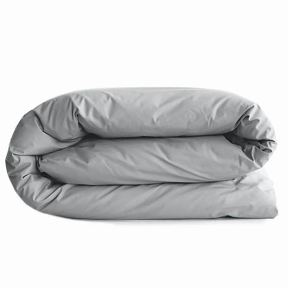 Housse de couette 140 x 200 cm "Prémium" pour lit 1 place - Prémium Nuage>Coton Pur Discount