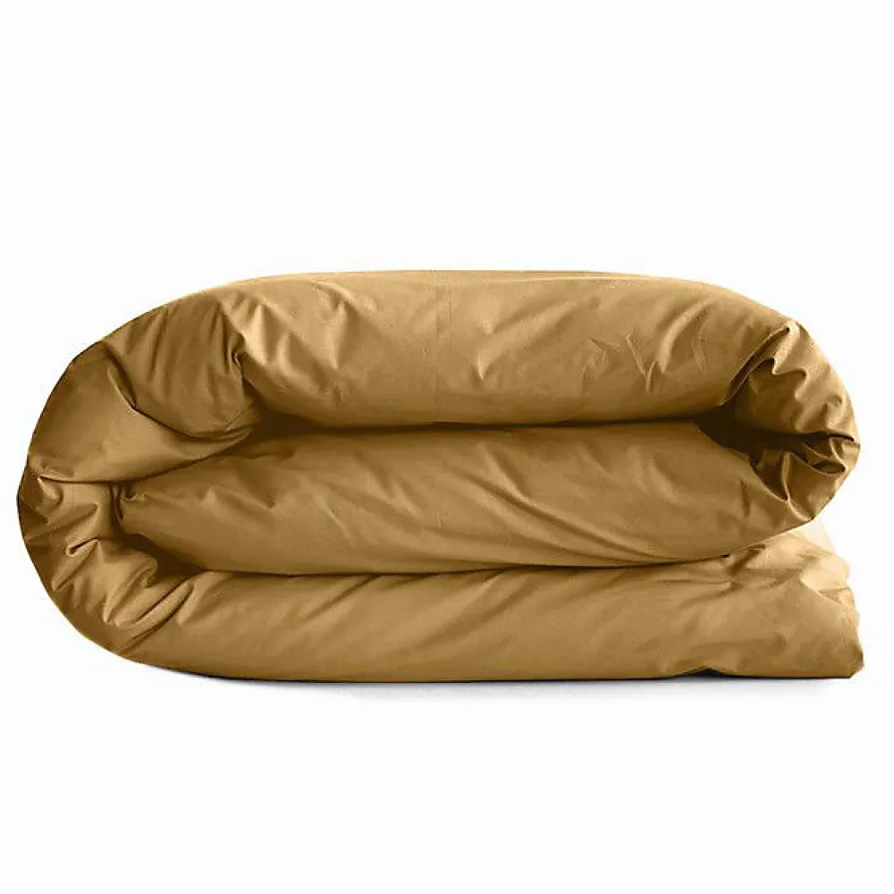 Coton Pur Housse de couette 260 x 240 cm "Prémium" pour lit 2 places King Size - Prémium Miel* Housse De Couette
