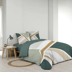 Housse de couette 240 x 220 cm + 2 taies Coton 42 fils ZÉPHYR>Douceur D'Intérieur Sale