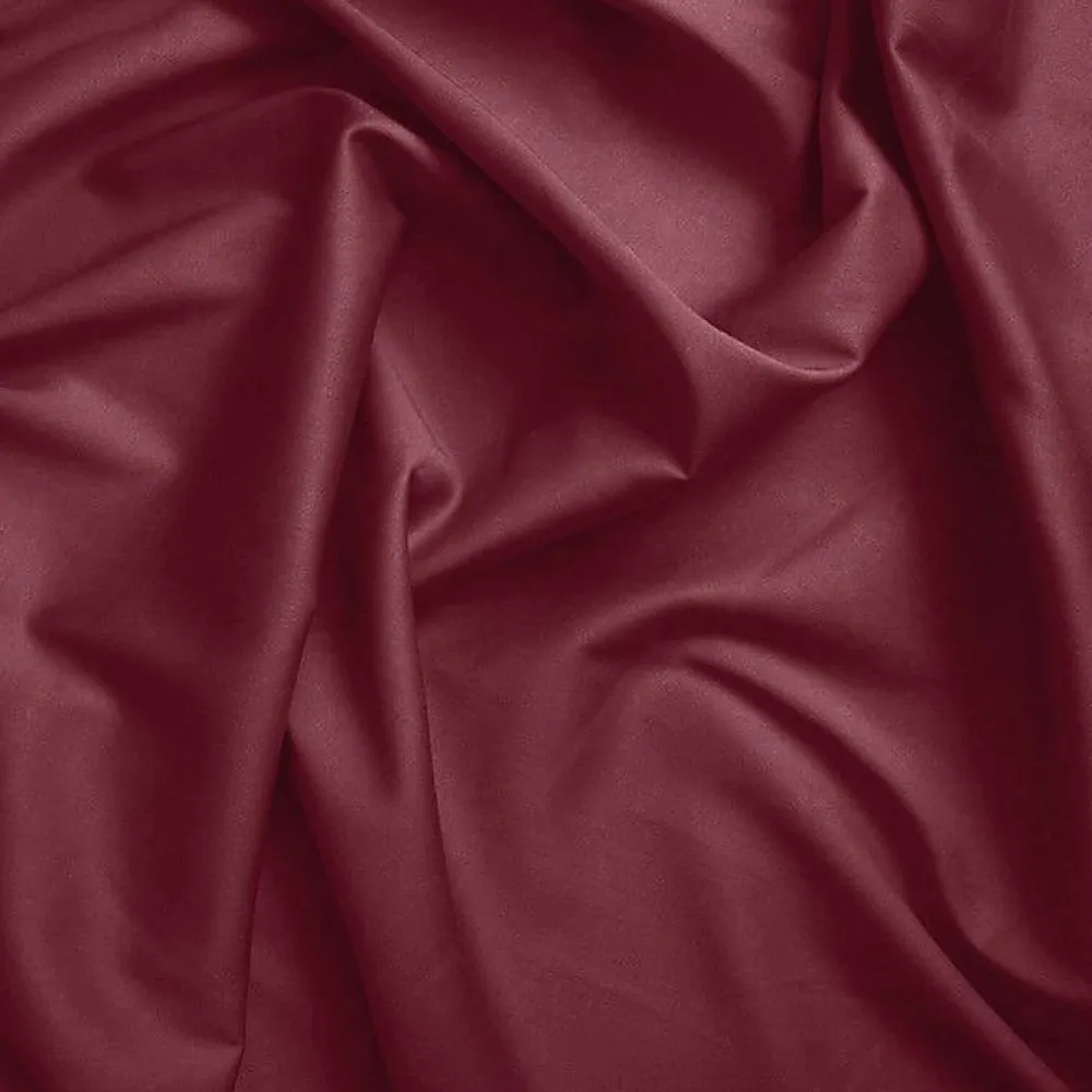 Coton Pur Housse de couette 260 x 240 cm "Prémium" pour lit 2 places King Size - Prémium Grenat* Housse De Couette