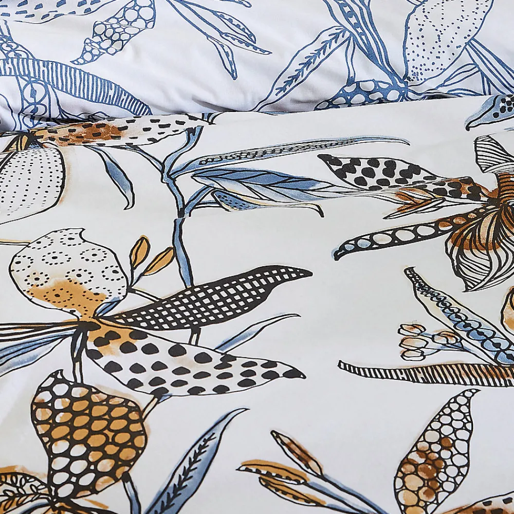 Housse de couette aux fleurs exubérantes (240x220 cm - Blanc)>Tradilinge Sale
