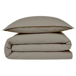 Future Home Housse de couette en coton 57 fils unie 200x200cm* Housse De Couette