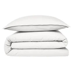Future Home Housse de couette en coton 57 fils unie 200x200cm* Housse De Couette