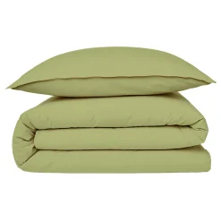 Housse de couette en coton 57 fils unie 260x240cm>Future Home Best