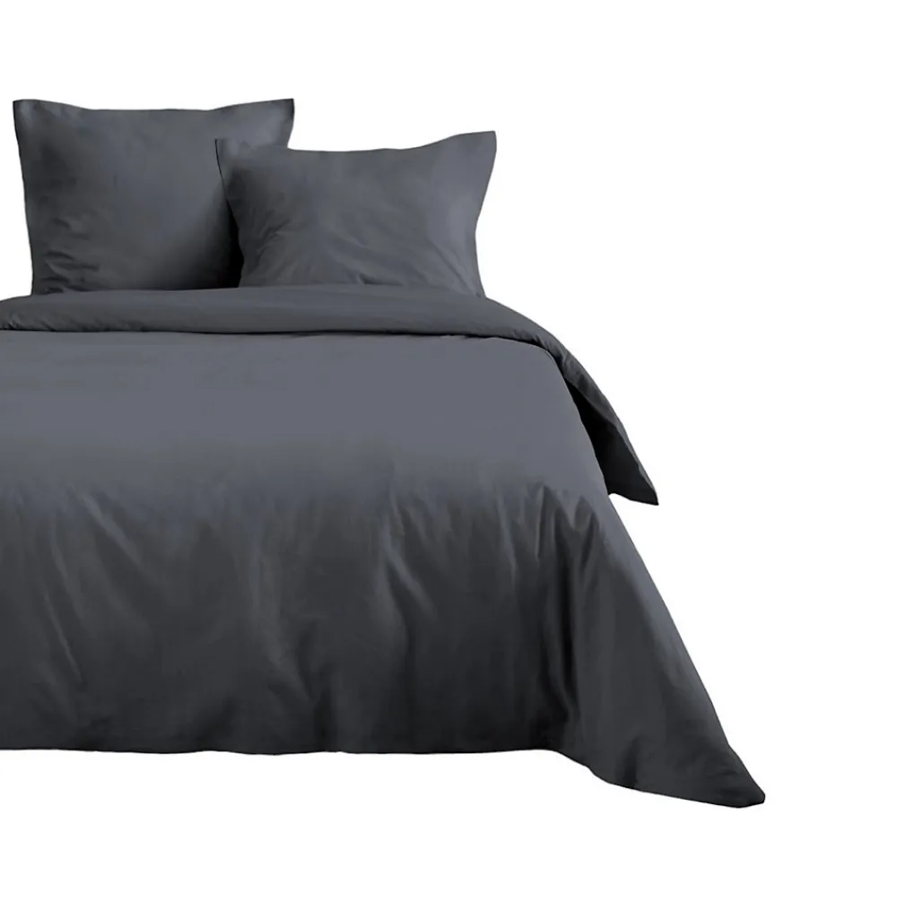 Housse de couette en coton uni ne>Eden Online