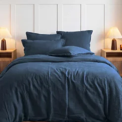 Sensei Maison Housse de couette en gaze de coton Indigo 140x200 cm LOFT* Housse De Couette