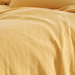 Housse de couette en gaze de coton Miel 200x200 cm LOFT>Sensei Maison