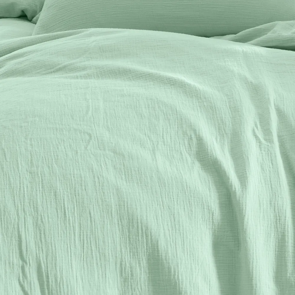 Housse de couette en gaze de coton Miel 200x200 cm LOFT>Sensei Maison