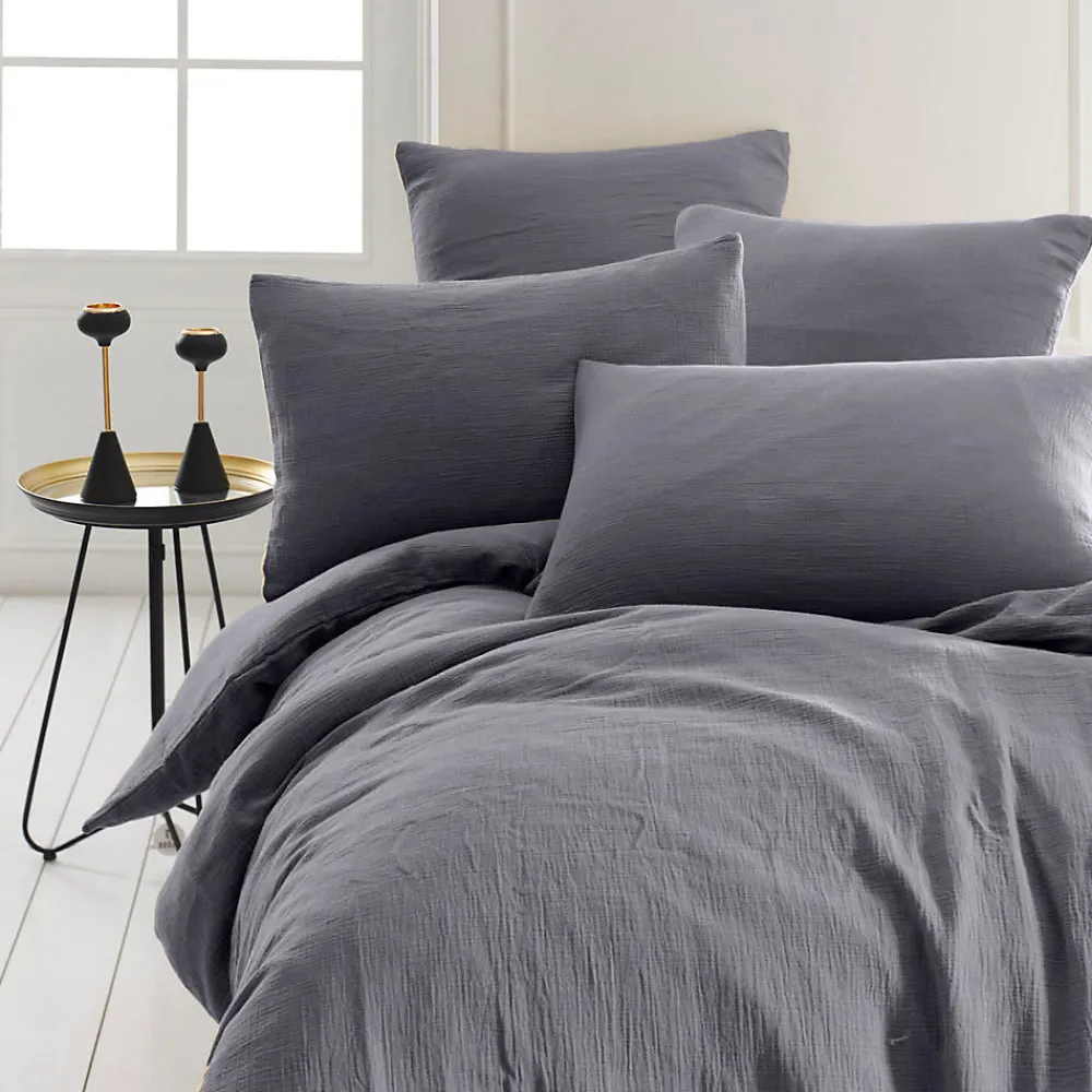 Housse de couette en gaze de coton Miel 200x200 cm LOFT>Sensei Maison