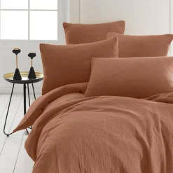 Sensei Maison Housse de couette en gaze de coton Miel 260x240 cm LOFT* Housse De Couette