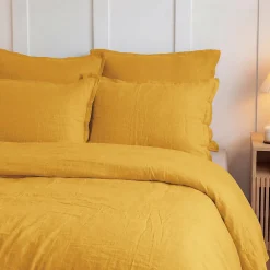 Housse de couette en gaze de coton Caramel 140x200 cm LOFT>Sensei Maison Best