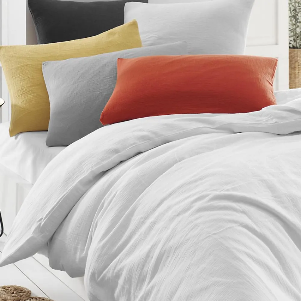 Housse de couette en gaze de coton Terracota 200x200 cm LOFT>Sensei Maison Discount