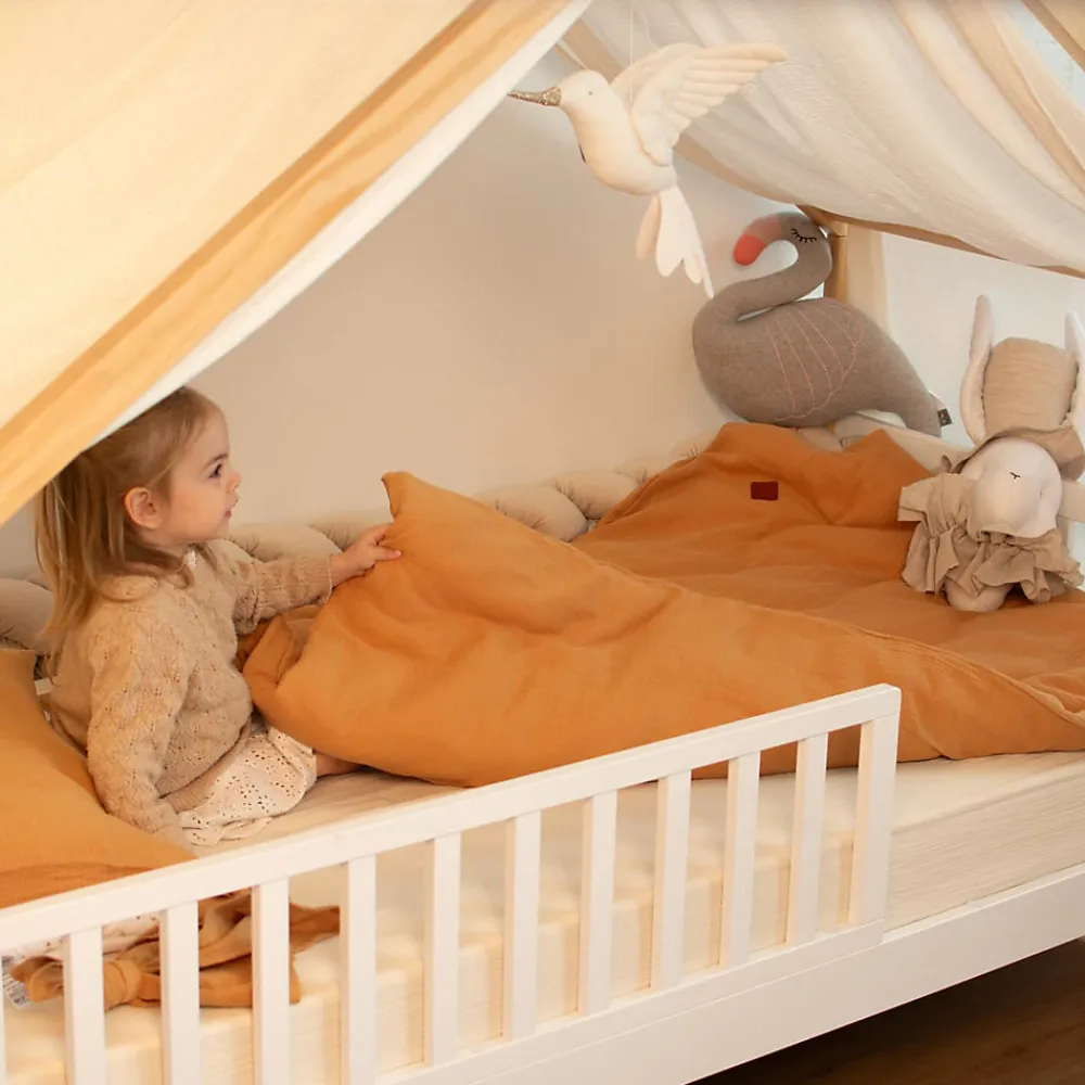 Housse de couette en gaze de coton Jeanne>Sevira Kids Sale
