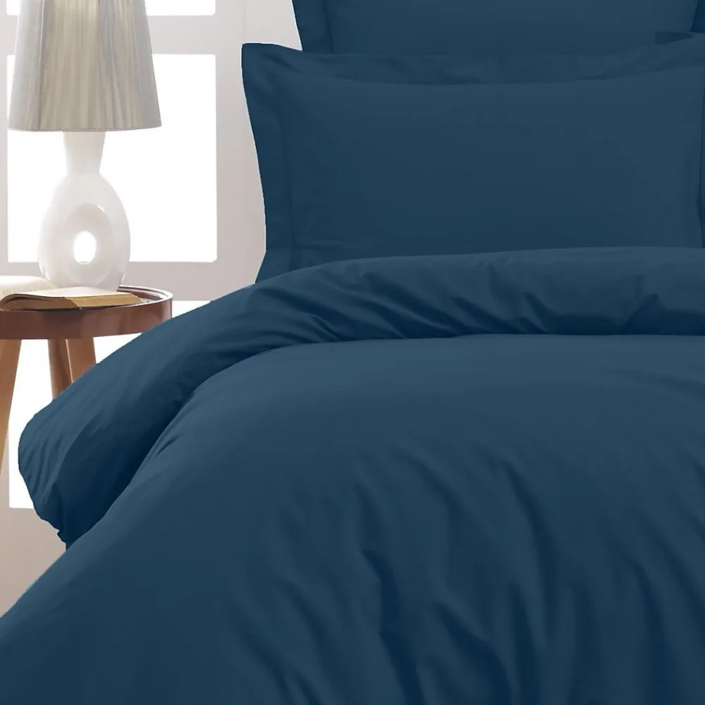 Sensei Maison Housse de couette en percale coton Indigo 140x200 cm SOFT PERCALE* Housse De Couette