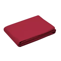 Housse de couette en percale de coton uni Elysée>Eden