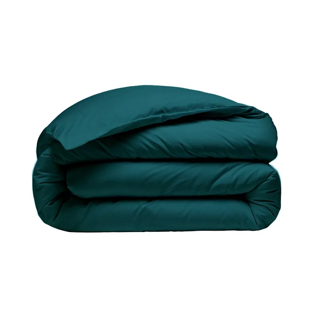 Sensei Maison Housse de couette en percale coton Petrol 240x220 cm SOFT PERCALE* Housse De Couette