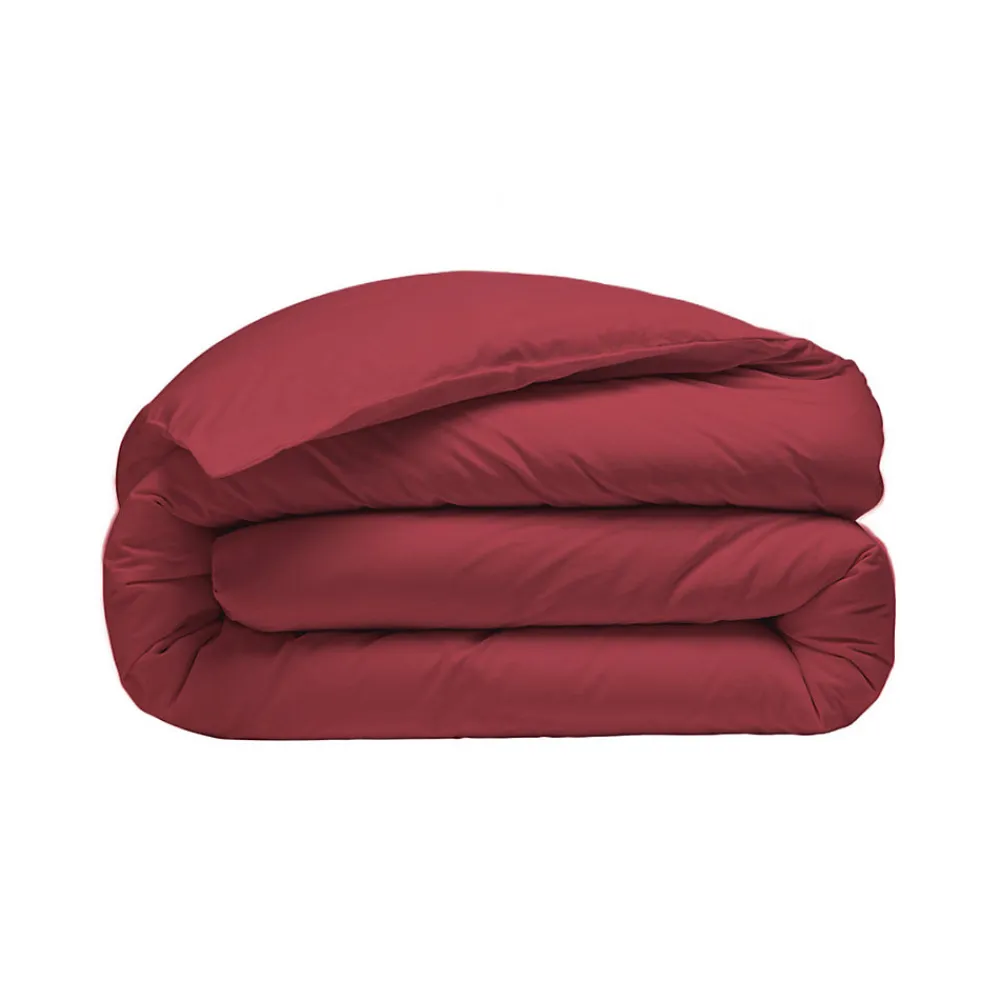 Housse de couette en percale coton Cardinal 260x240 cm SOFT PERCALE>Sensei Maison Sale