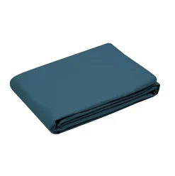 Housse de couette en percale de coton uni Elysée>Eden Discount