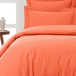 Sensei Maison Housse de couette en percale coton Corail 200x200 cm SOFT PERCALE* Housse De Couette