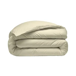 Housse de couette en percale coton Ficelle 260x240 cm SOFT PERCALE><noscript><img width=