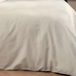 Housse de couette esprit grand hôtel (240x220 cm - Sable)><noscript><img width=