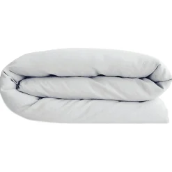 Housse de couette PALACE pur coton lavé 280x240 cm uni blanc neige>Linnea Best